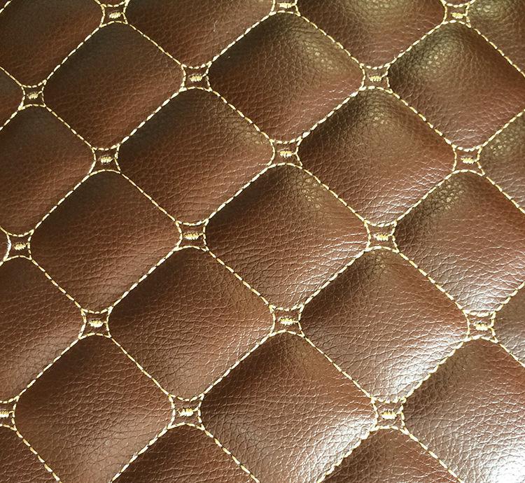 高品質(zhì)皮革絎繡汽車腳墊卷材 性價比之選